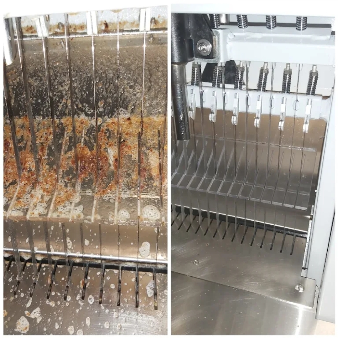 Rotisserie skewer rack restoration