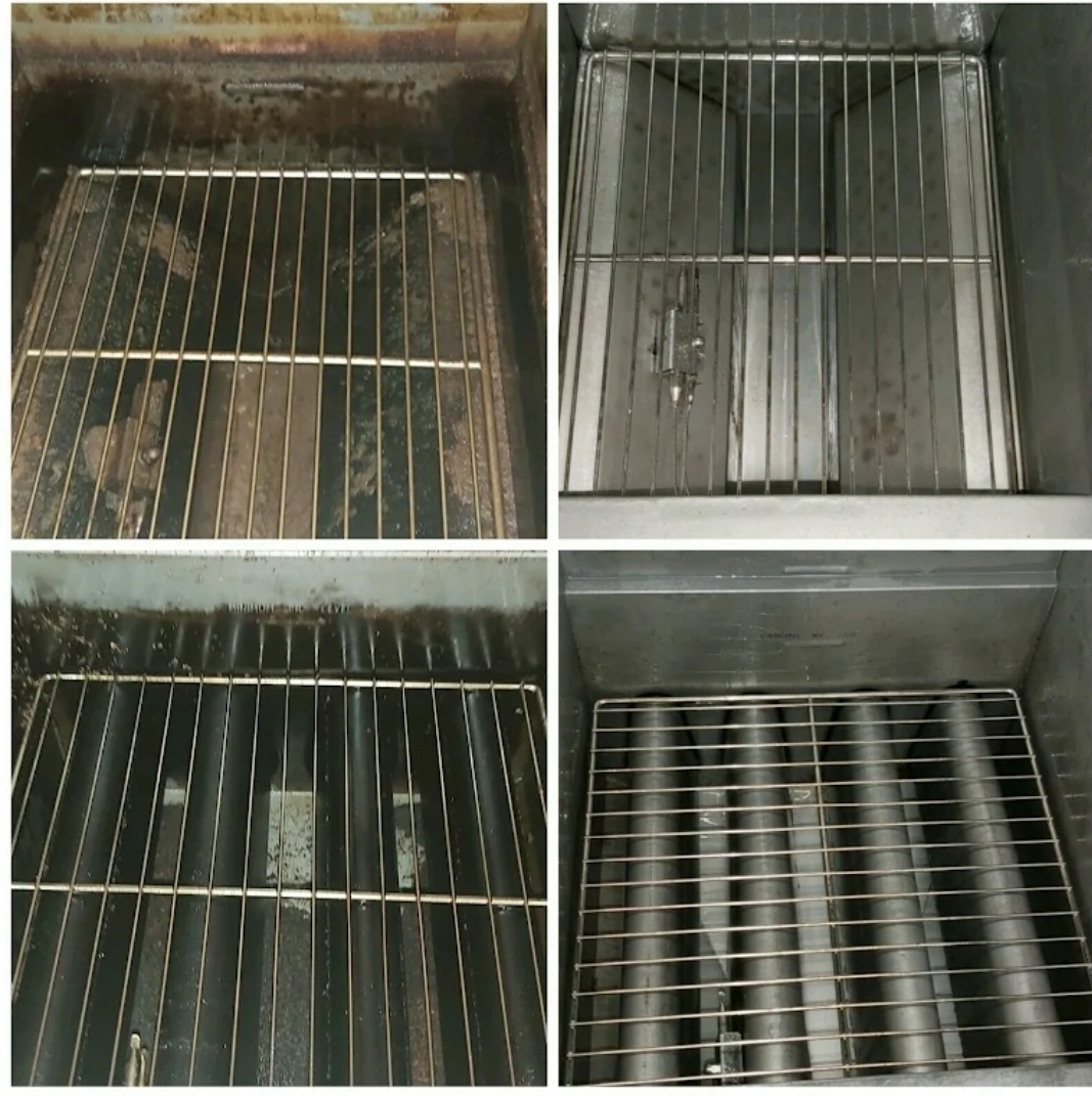 Chargrill grates — carbon strip