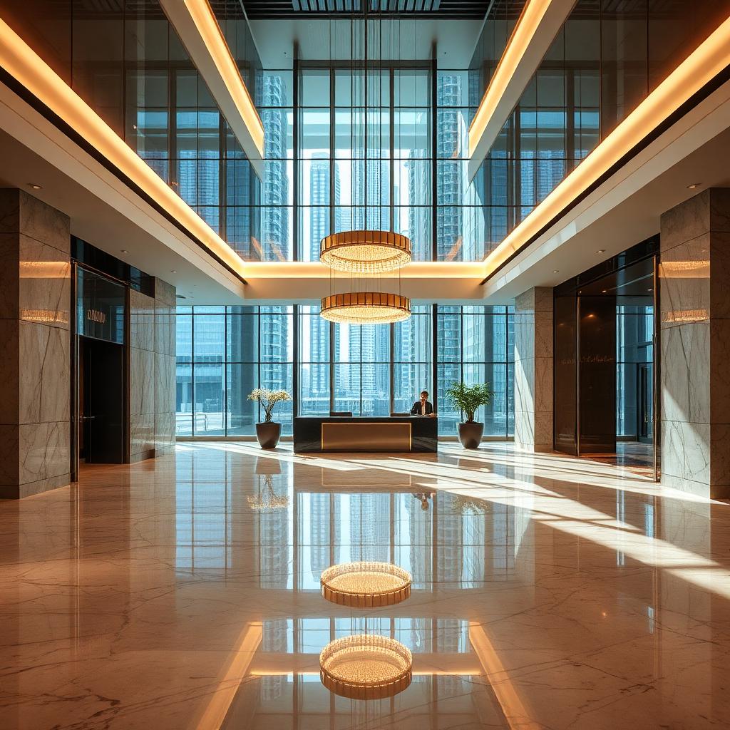 Corporate lobby